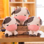Peluche Kawaii Vache douce et mignonne pour moments de détente