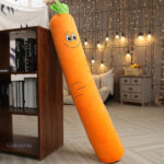 Peluche douce et allongée, parfait pour soulager le stress