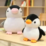 Peluche anti-stress en forme de pingouin, idéale pour se détendre