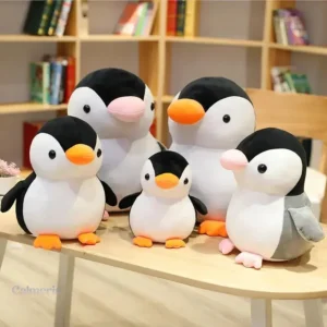 Pinguin en peluche, compagnon confortable pour réduire l'anxiété
