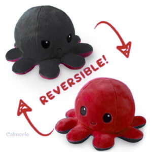 Poulpe anti-stress, design réversible et ludique