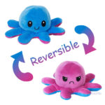 Peluches réversibles : Poulpe géant apaisant