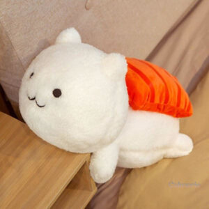 Peluche sushi chat pour moments de détente
