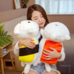 Peluche anti-stress chat en forme de sushi