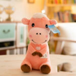 Peluche vache mignonne idéale pour se détendre et apaiser le stress