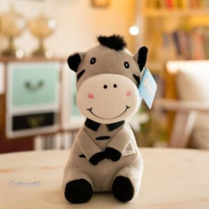 Peluches anti-stress en forme de vache pour moments de relaxation