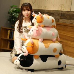 Peluche taureau Kawaii pour réduire le stress