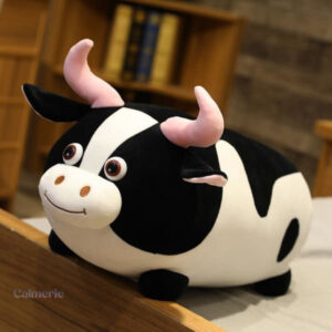 Peluche Kawaii Taureau, idéale pour se détendre