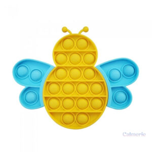 Pop It Abeille en forme d'insecte coloré pour le divertissement