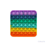 Pop It vibrant aux couleurs de l'arc-en-ciel