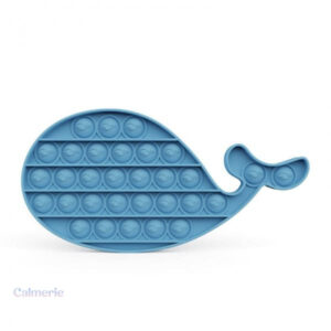 Baleine pop it, accessoire ludique pour petits et grands