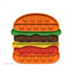 Pop It Burger, jouet antistress original en forme de burger