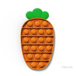 Carotte Pop It, jeu sensoriel pour enfants et adultes