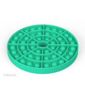 Pop It Cercle en silicone coloré pour jouer et se détendre