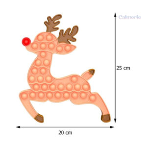 Variété Pop It Cerf, jeu tactile pour enfants et adultes