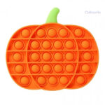 Pop It Citrouille, jouet anti-stress amusant et coloré