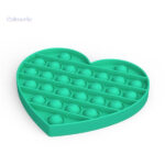 Accessoire de détente Pop It Coeur pour tous les âges