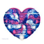 Version compacte du Pop It Coeur pour un usage facile