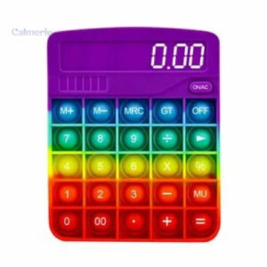 Jouet Pop It calculatrice, idéal pour les moments de détente