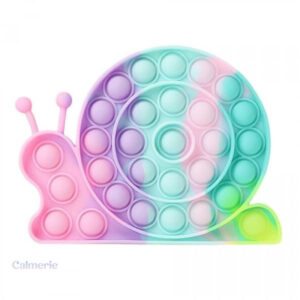 Pop It Escargot coloré