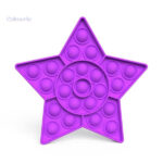 Étoile Pop It, un jeu interactif à bulles à éclater