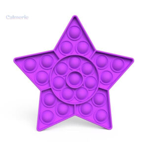 Étoile Pop It, un jeu interactif à bulles à éclater