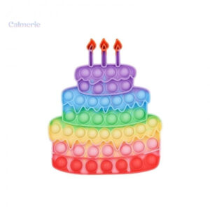 Variantes de Pop It Gateau en différentes couleurs et designs