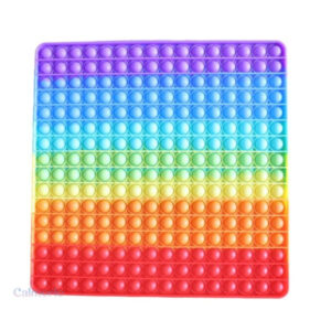 Pop It géant carré coloré pour une expérience ludique