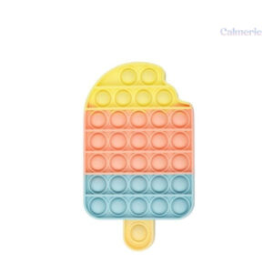 Pop It Glace colorée en forme de crème glacée