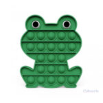 Pop It Grenouille en forme de grenouille colorée