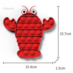 Variantes Pop It Homard, jouet ludique et apaisant pour enfants
