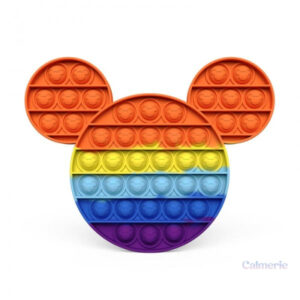 Pop It Mickey en silicone, jouet anti-stress