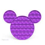 Version colorée de Pop It Mickey, ludique et amusant