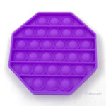 Pop It Octogone en silicone coloré
