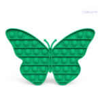 Pop It en silicone, modèle papillon, amusant et relaxant