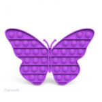 Jouet anti-stress Pop It, design papillon ludique et coloré