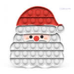 Pop It Père Noël amusant et coloré pour les fans de Noël