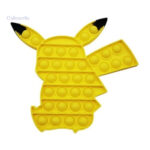 Pop It Pikatchu en silicone coloré pour une expérience ludique