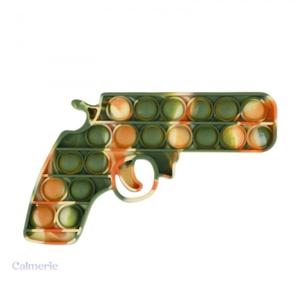 pop-it-pistolet-1 Pop It Pistolet coloré en silicone pour une expérience tactile amusante