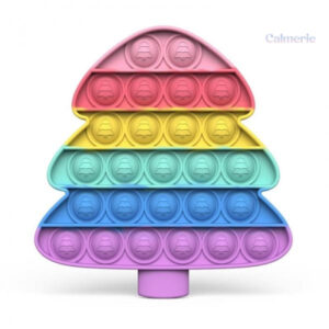 Variété de Pop It Sapin De Noël, jeu tactile et coloré