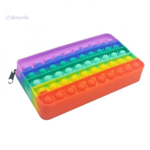 Trousse à crayons Pop It au design amusant