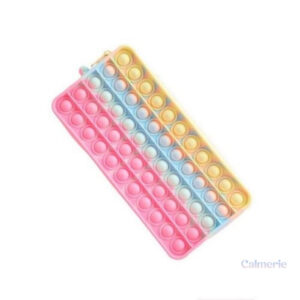 Trousse Pop It Pastel colorée et ludique