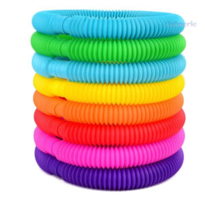 Pop tube anti-stress coloré, idéal pour la détente