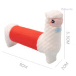 Objet anti-stress ludique en forme de lama