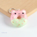 Porte clé original squishy donut avec design attrayant