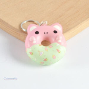Porte clé original squishy donut avec design attrayant