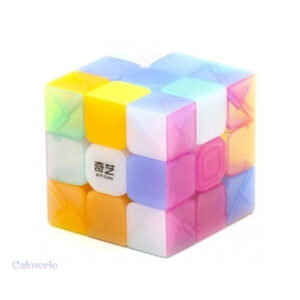 Cube 3x3 Jelly de QiYi avec design vibrant