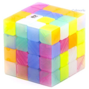 Cube Rubik 4x4 avec design Jelly attrayant