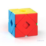 Rubik's Cube Double Skewb en version compacte et colorée