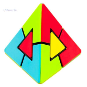Rubik's Cube Pyraminx Duo design coloré et innovant